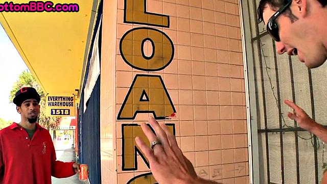 Picked up Ebony gets fucked till cumshot for money