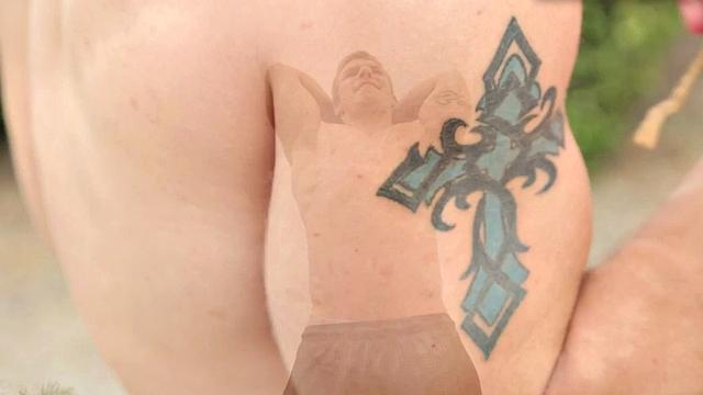 Amateur hunk teases before masturbating for jizzshot