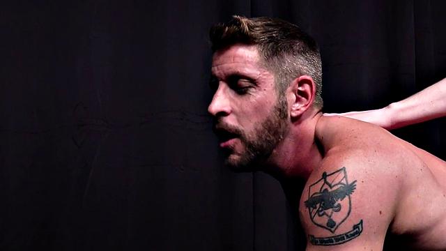 Barebacking twink fucks jock in ass after rimjob