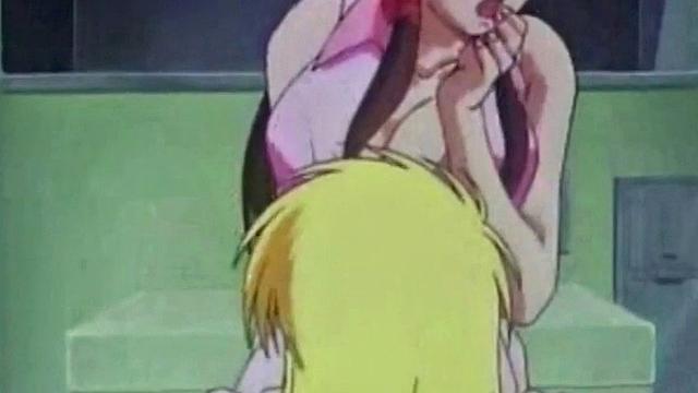 Watch this anime shemale get a mouthful of cum