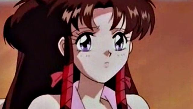 Watch this anime shemale get a mouthful of cum