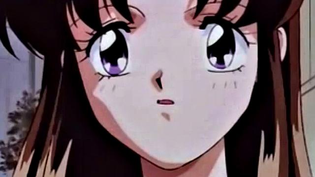 Watch this anime shemale get a mouthful of cum