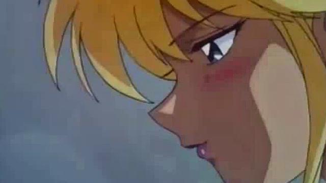 Watch this anime shemale get a mouthful of cum