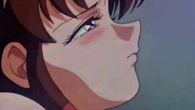 Watch this anime shemale get a mouthful of cum