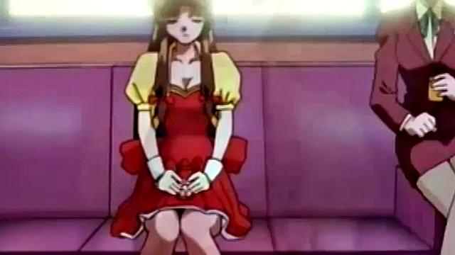 Watch this anime shemale get a mouthful of cum