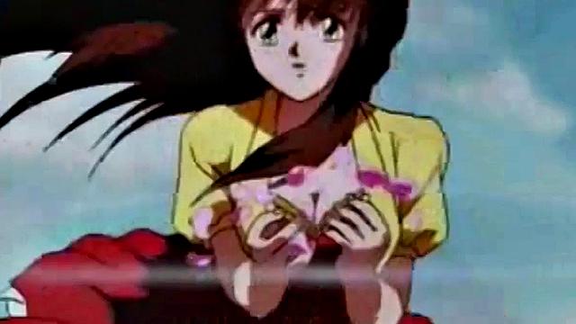 смотри, как аниме-транс сосет и глотает сперму до капли