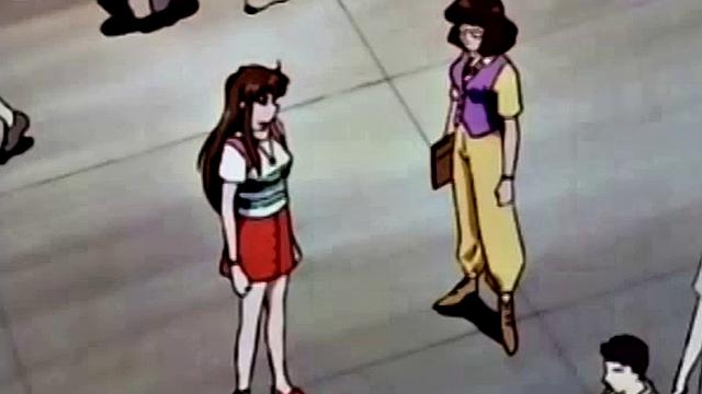 Watch this anime shemale get a mouthful of cum