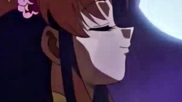 Watch this anime shemale get a mouthful of cum