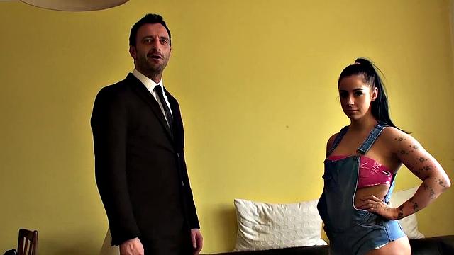 Luscious subslut Kimmie Foxx analled with lust and fed cum