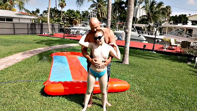 Tiny Cum Under The Sun