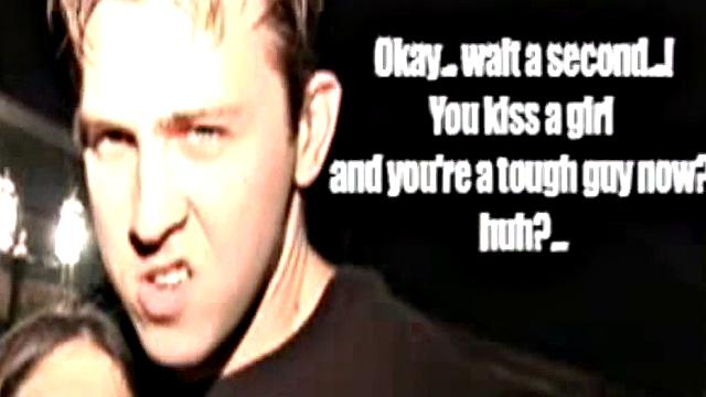 Hot party girls with small tits take turns on a lucky stud