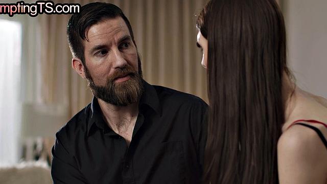 Wild transgender fucked by nympho in anal hole