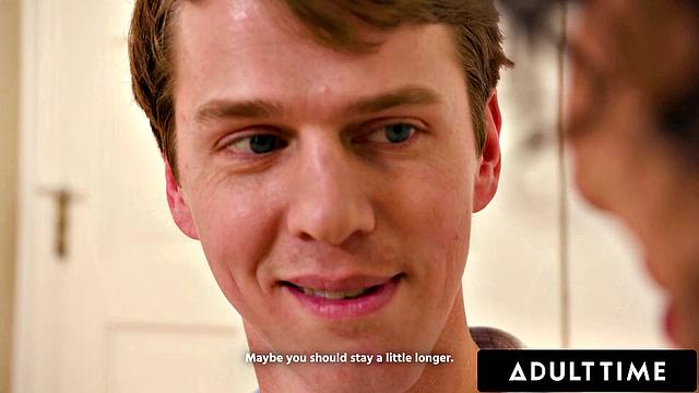 ADULT TIME - Lonely T-Girl Andylynn Payne Invites Stranger To Fuck After Getting Stood Up!