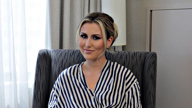 Perky Tits Brunette Enjoys Her Client's Cock - Sneak Peek Behind The Cameras