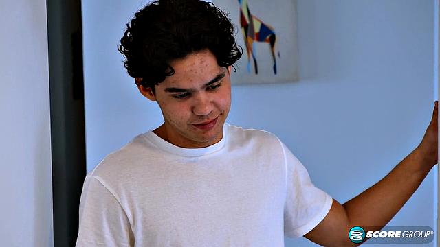 Mella has her friend fuck her young, tight ass