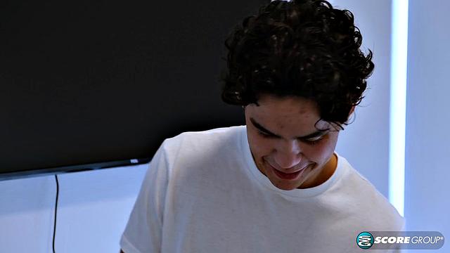 Mella has her friend fuck her young, tight ass