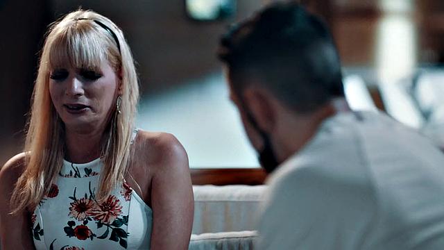 Busty babe barebacked in greedy asshole by rimmed BF