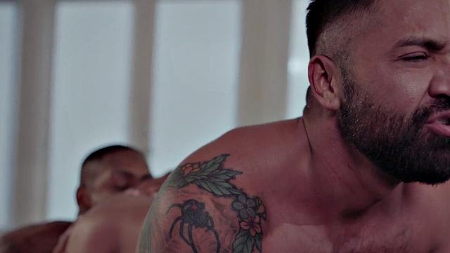 Ass fucked gay penetrated by BBC in tight asshole