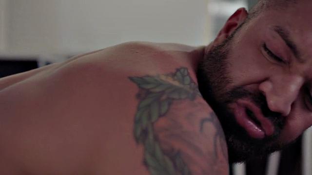 Ass fucked gay penetrated by BBC in tight asshole