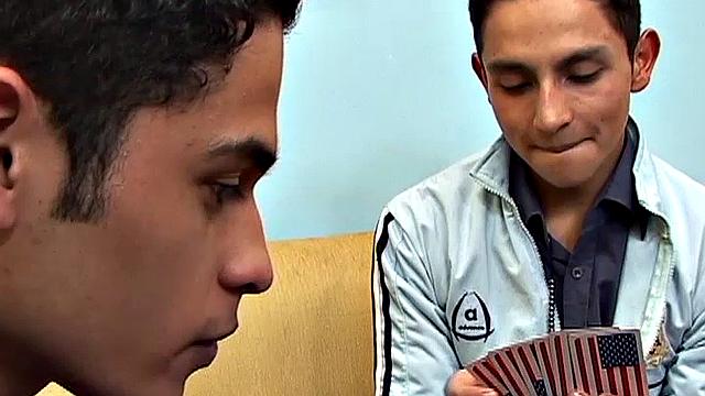 In this Greek fantasy themed scene, we enjoy watching Latin twinks Alfredo and Kevin as they share a passionate moment that leads to a big uncut dick getting sucked.