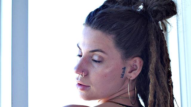 POV Creampie With Tattooed Bombshell Indica Flower