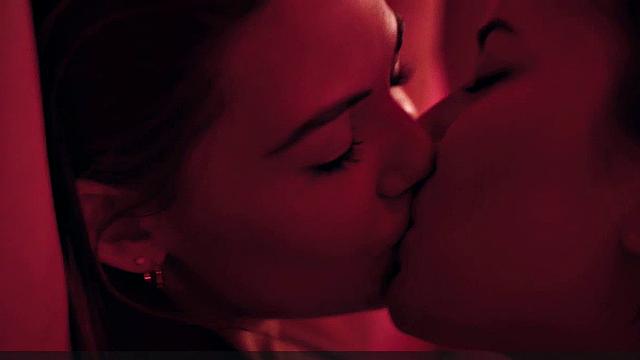 Danielle Campbell licking