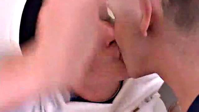 Amateur stud riding partner's fat cock