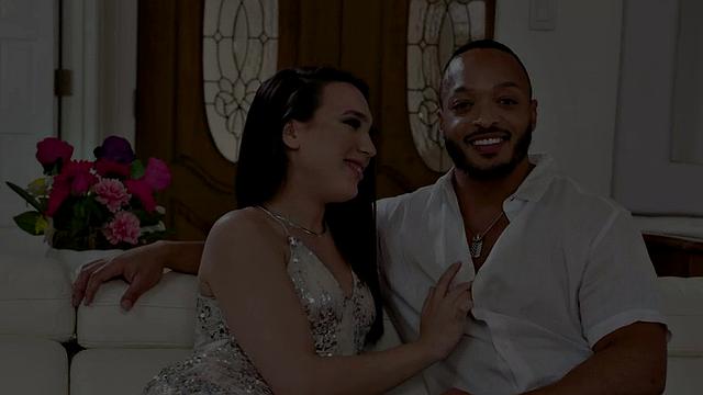 Cheating bigbooty TS analpounded after sucking