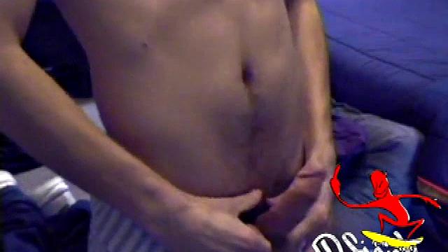 Ric strokes his thick cock and shows off every inch for the camera
