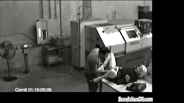 Amateur blonde caught fingering herself on camera and getting wild with a man