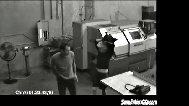 Amateur blonde caught fingering herself on camera and getting wild with a man