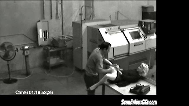 Amateur blonde caught fingering herself on camera and getting wild with a man