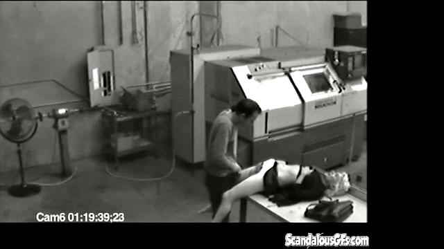 Amateur blonde caught fingering herself on camera and getting wild with a man