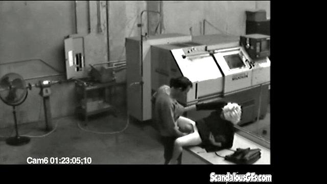 Amateur blonde caught fingering herself on camera and getting wild with a man