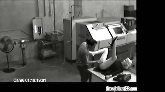 Amateur blonde caught fingering herself on camera and getting wild with a man