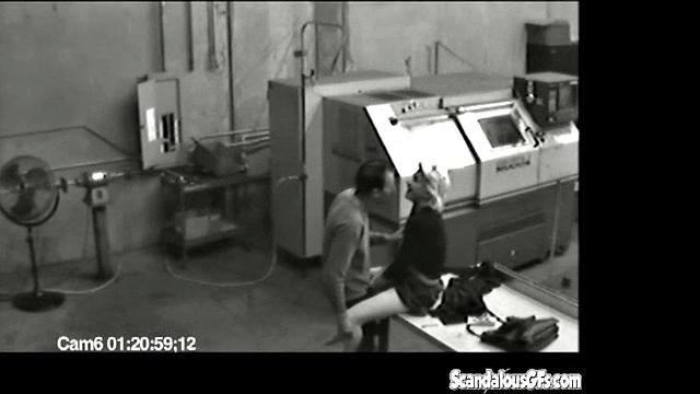 Amateur blonde caught fingering herself on camera and getting wild with a man