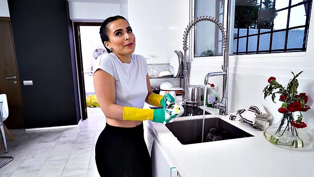 Bigbooty maid slut drilled by BWC boss in meeting room