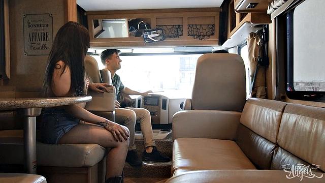 Hitcher Girl Enjoys Married Ass