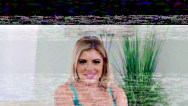 Big-titted babe gives sloppy blowjob POV