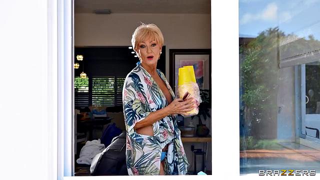 GILF Crashes Pool Party