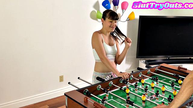 Amateur POV slutty 21yo fucked after blowjob