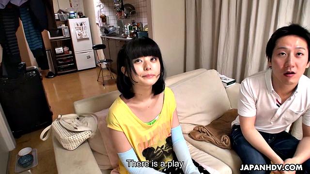 Sexy Shimazaki Rika is fucked by fan at his home