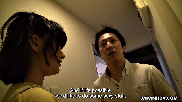 Sexy Shimazaki Rika is fucked by fan at his home