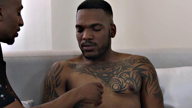 BBC stud pumping asses in tgis kinky threesome