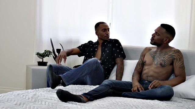 BBC stud pumping asses in tgis kinky threesome