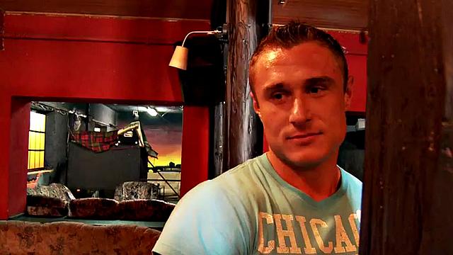 CFNM amateur femdoms insert bottle in subs ass