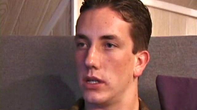 Kenny and Timmy are both gay and Johnny is a curious straight boy. He wants to know how guys do it, so Timmy gets down and swallows Kenny's cock.