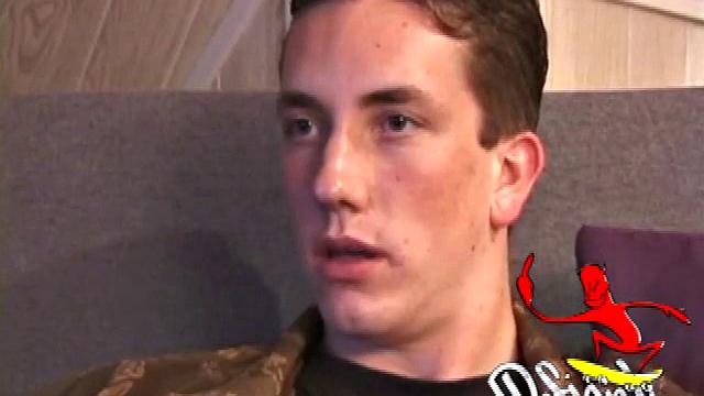 Kenny and Timmy are both gay and Johnny is a curious straight boy. He wants to know how guys do it, so Timmy gets down and swallows Kenny's cock.