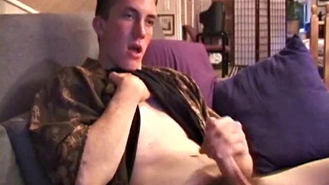 Kenny and Timmy are both gay and Johnny is a curious straight boy. He wants to know how guys do it, so Timmy gets down and swallows Kenny's cock.