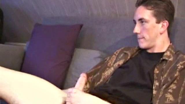 Kenny and Timmy are both gay and Johnny is a curious straight boy. He wants to know how guys do it, so Timmy gets down and swallows Kenny's cock.